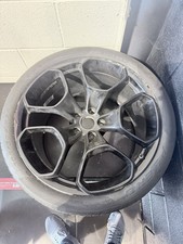 GENUINE LAMBORGHINI HURACAN EVO ALLOY WHEELS WITH USED TYRES
