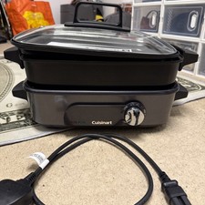 Cuisinart 5 In 1 Multi Cooker  (Grill, Sear, Steam, Simmer & Slow Cooker) No box