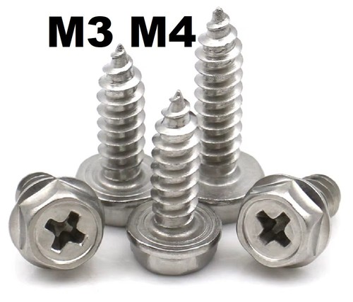 Sheet metal screws - sheet, m4