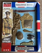Vintage Palitoy ACTION MAN 40th Anniversary BRITISH ARMY OFFICER Set.