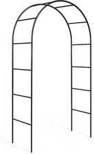 Black Metal Garden Arbor Arch