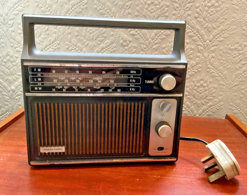 Retro realistic band radio - band,