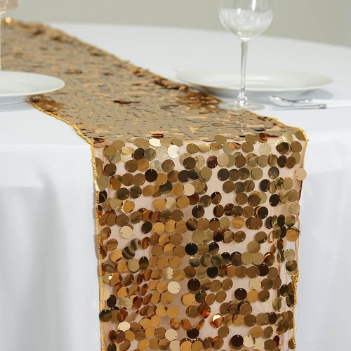 Gold large payette sequin - gold,