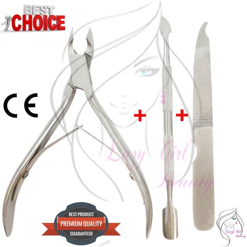 Cuticle nippers - nippers, pusher