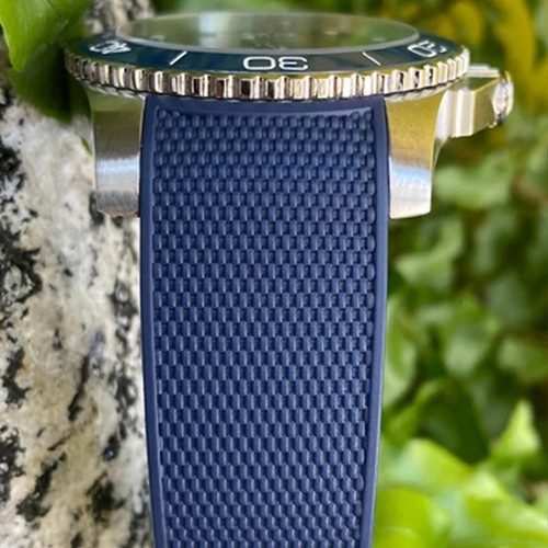 Silicone fluorous watchband - silicone,