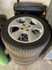 4x98 15” Fiat Wheels Refurbed With Tyres