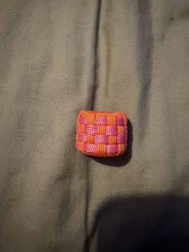 Paracord scout woggle - paracord,