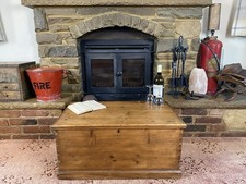 Old Antique Pine Chest
