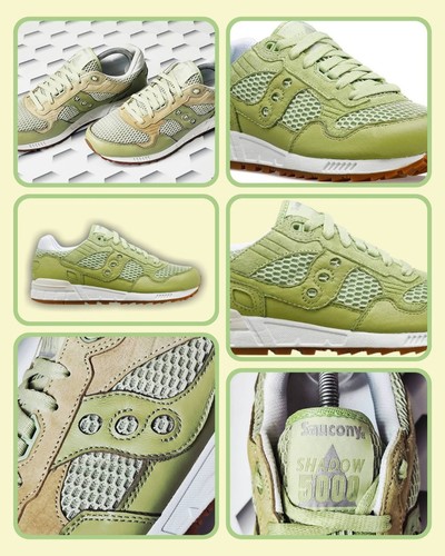 Saucony shadow 5000 olive - shadow, mesh