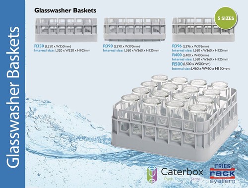 Glasswasher baskets 350mm - glasswasher,