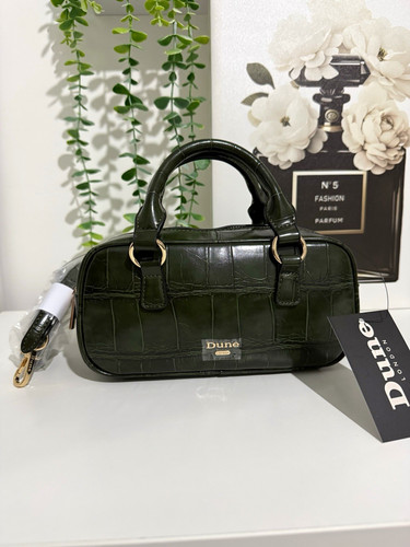 Dune london dark green croc - dune,