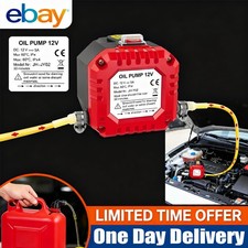 Electric Siphon Pump Petrol Diesel Water Oil Liquid Fuel Transfer Easy Use Pump