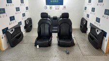 AUDI A7 S LINE ULTRA BLACK LEATHER HEATED INTERIOR SEATS FITS 2015 TO 2018