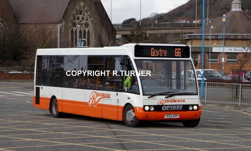 Ridgways coaches optare - coaches,,