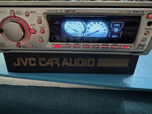 Sony cdx f7500 mp3 car - sony, cdx-f7500