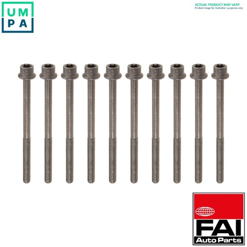 Cylinder head bolt set - head,