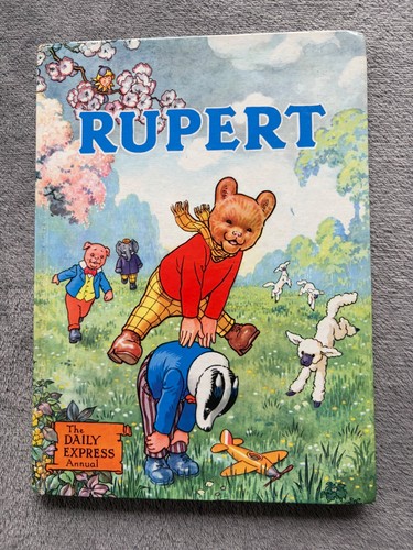Vintage rupert bear - vintage, book