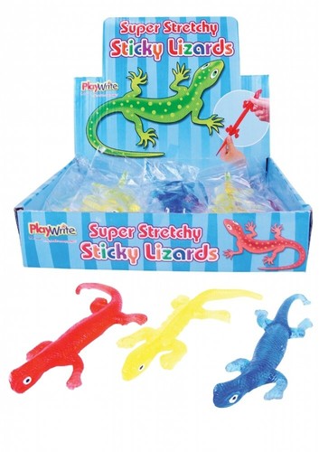 Stretchy sticky lizard - x,