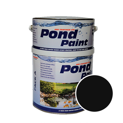 Epoxy resin pond - paint., for
