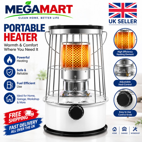Portable kerosene heater - 6l,