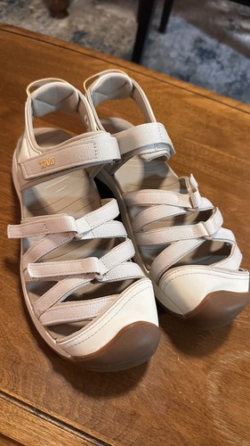 Teva women plaza - women's, taupe