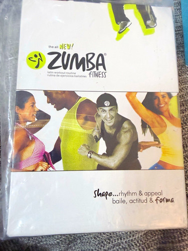 Zumba fitness dvd disc - zumba,