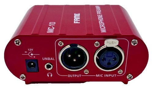 Microphone pre amplifier - microphone,