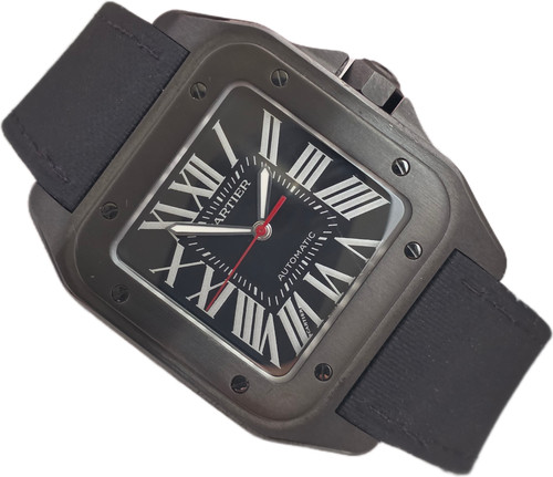 Cartier santos 100 wssa0006 - santos,