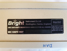 Bright Instrument microtome