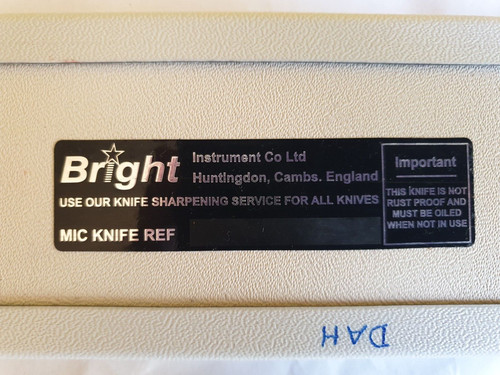 Bright instrument microtome - instrument,