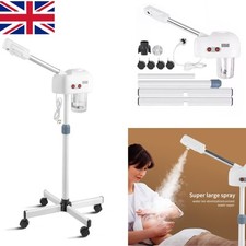 Pro Stand Facial Steamer Ozone & Aroma Steam Beauty Salon Spa Instrument UK
