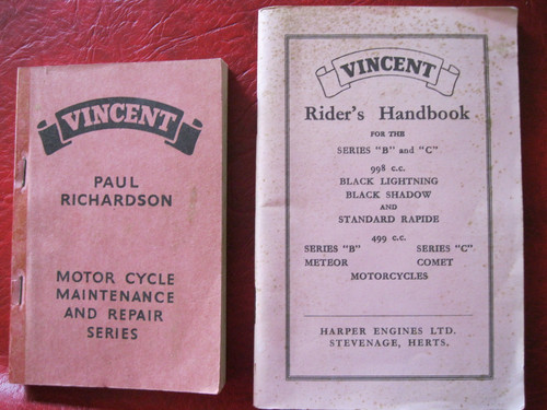 Vincent series riders - vincent, c