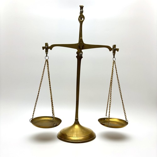 Vintage brass balance - vintage,