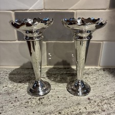 Pair Of Silver Plated