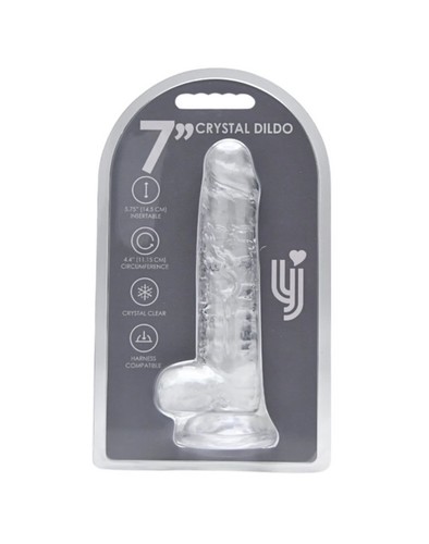 Inch clear dildo - inch,