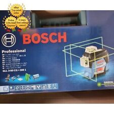 Bosch Green Line Laser Level GLL3-80 CG Professional with BM1 Wallmount, Plate