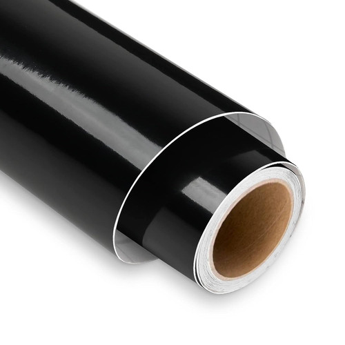 Glossy black permanent - permanent, vinyl