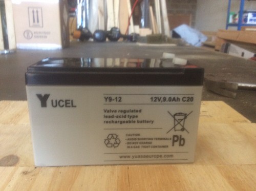 Yucel battery 12v 9ah - battery,