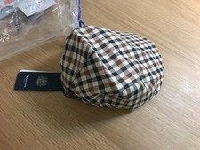 aquascutum nova check flat