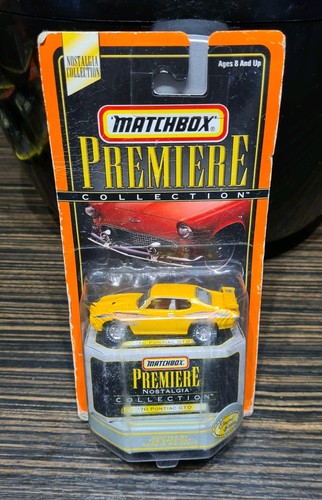 Matchbox premiere pontiac gto - premiere,