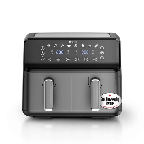 Keplin air fryer dual zone - fryer, 9l