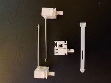  3.5" / 89mm  LEFT OR RIGHT VERTICAL BLIND TRACK CARRIERS RUNNERS TRUCKS