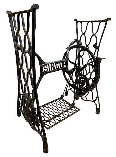 Vintage singer cast iron base - singer,