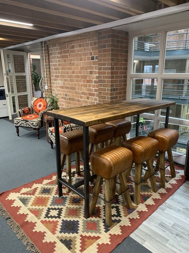 Industrial table poseur - industrial,