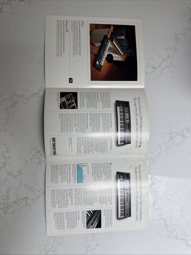 1988 ensoniq brochure - •, •