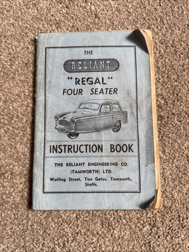 The reliant regal four - the,