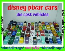 Disney Pixar Cars DIE CAST Metal Cars Large 1:43 Scale Over 100 Cars One P&P _A