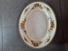 Large Vintage John Maddock & Sons Royal Vitreous Meat Platter / Serving Dish