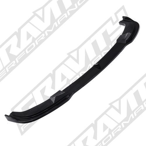 Gloss black front bumper - gloss,
