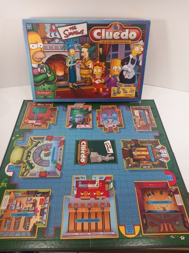 The simpsons cluedo game - simpsons,